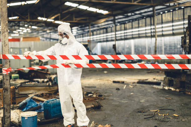 Professional Unattended Death Cleanup technician working in Brookdale, NJ